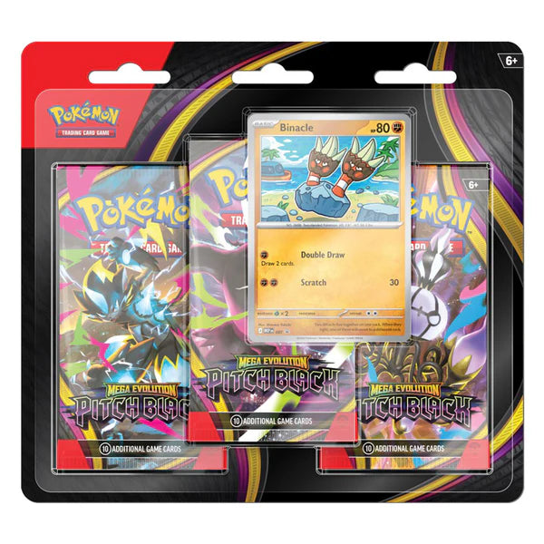 Pokemon Pitch Black Three Booster Blister
