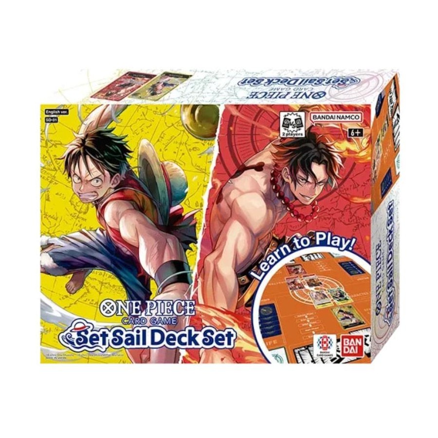 ONE PIECE CARD GAME SET SAIL DECK SD-01 STARTER DECK